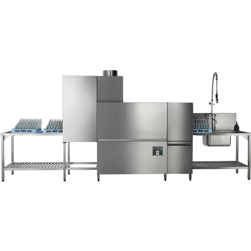 Hobart Ecomax Plus C805-EA Conveyor Dishwasher with Prerinse