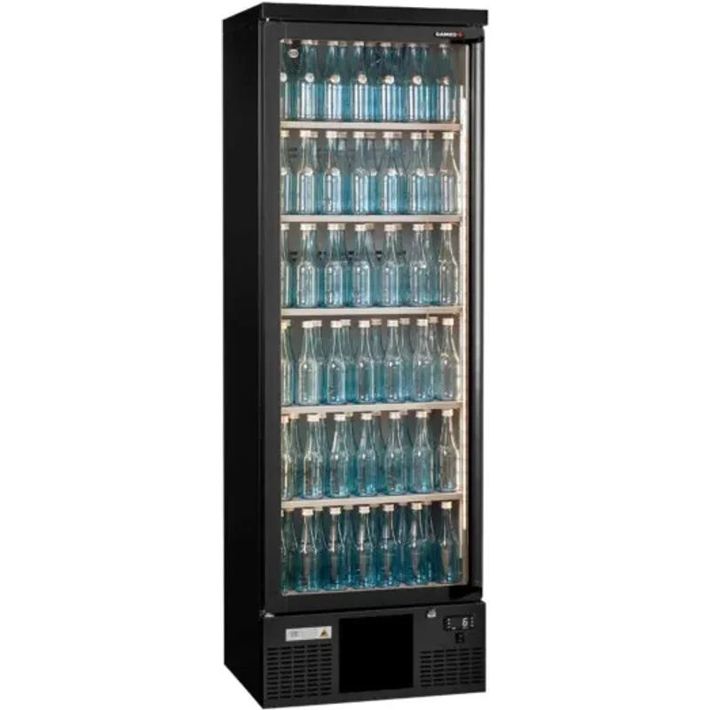 Gamko Maxiglass MG3/300LG Left Hand Hinged Glass Door Upright Bottle Cooler 300 Litres