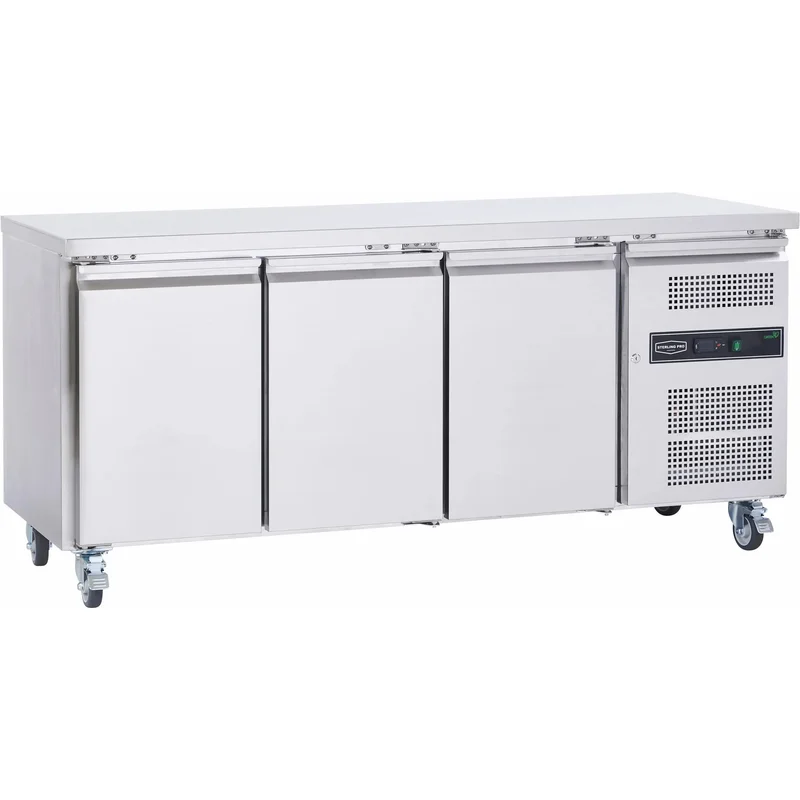 Sterling Pro Cobus SPCR300P 3 Door Refrigerated Counter, 417 Litres