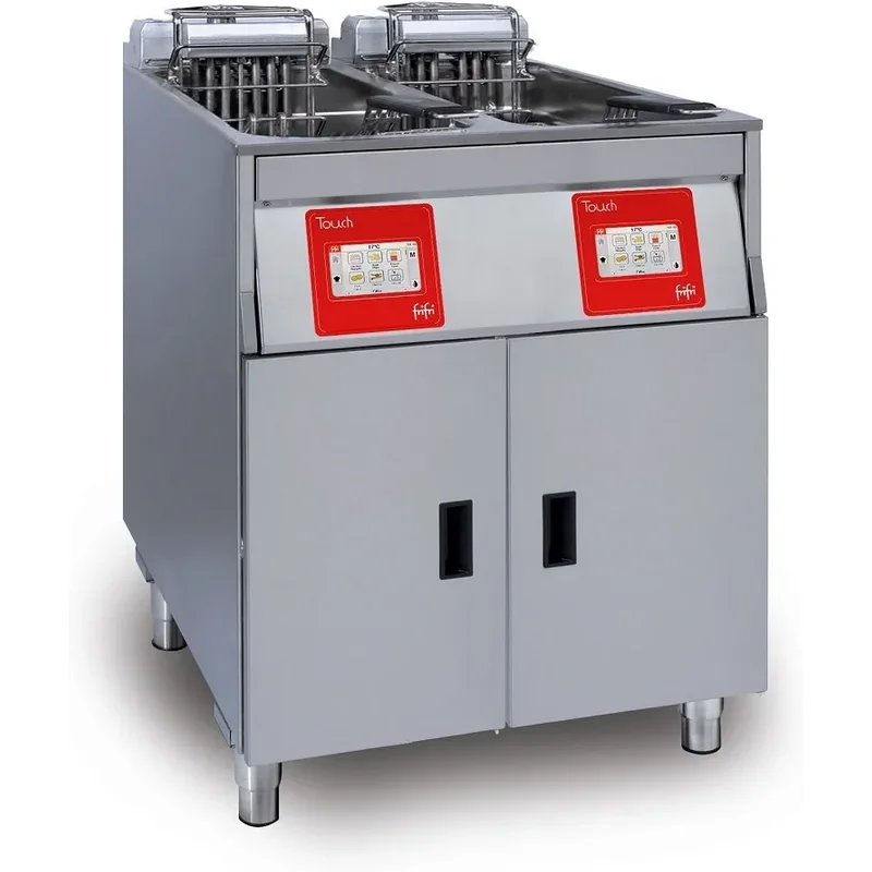FriFri Touch 622 Electric Free-standing Twin Tank Fryer - 2 Baskets - W 600 mm - 2 x 11.4 kW