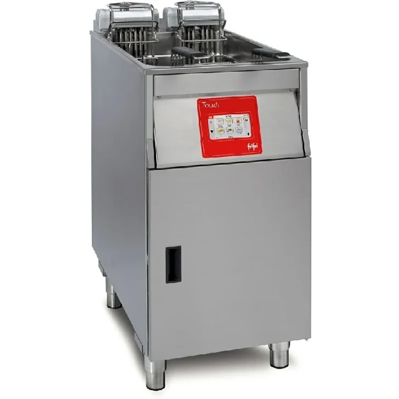 FriFri Touch 412 Electric Free-standing Single Tank Fryer - 2 Baskets - W 400 mm - 15.0 kW