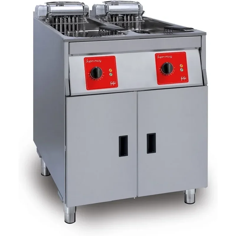 SL622H32N0 - FriFri Super Easy 622 Electric Free-standing Twin Tank Fryer without Filtration