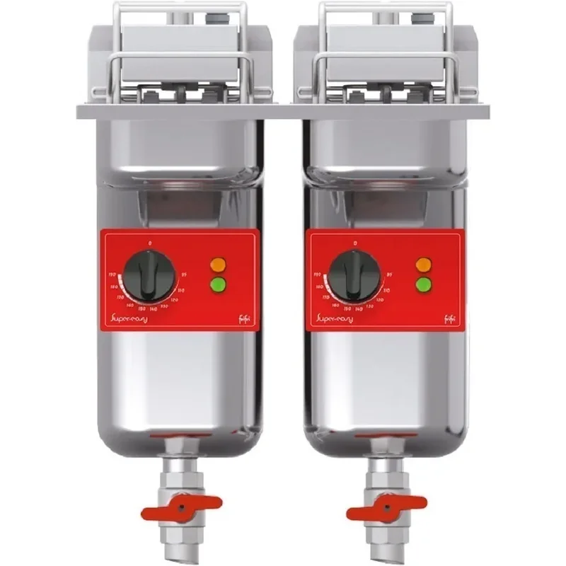 SD422L12N0 - FriFri Super Easy 422 Electric Drop-in Twin Tank Fryer without Filtration