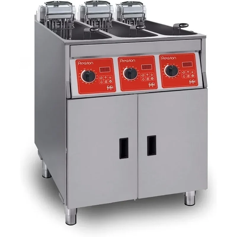 PL633M13G0 - FriFri Precision 633 Electric Free-standing Triple Tank Fryer