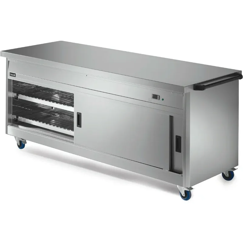 P8P6 - Lincat Panther 800 Series Free-standing Hot Cupboard - Plain Top