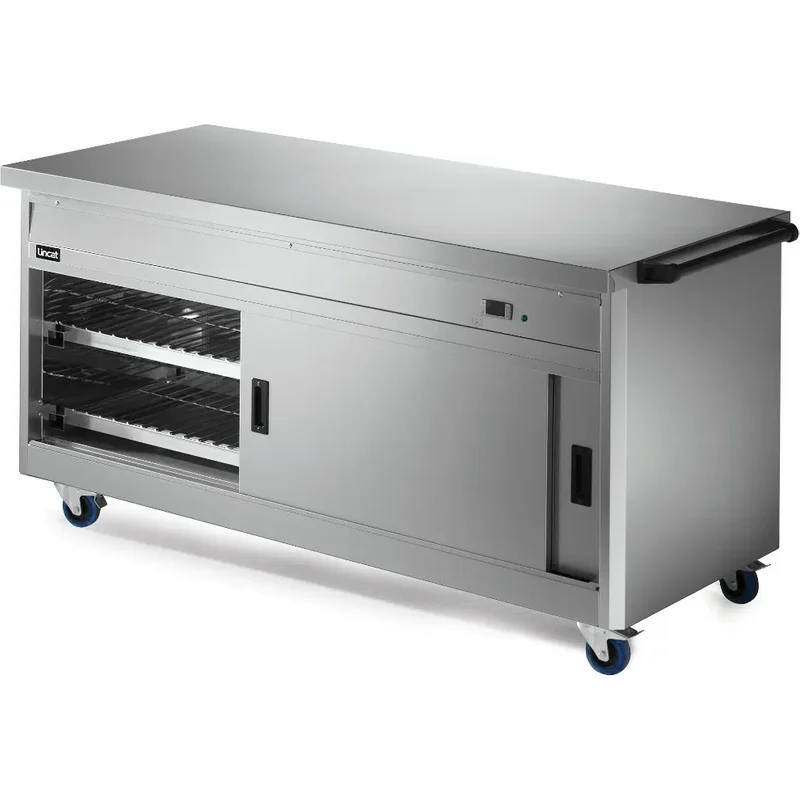 P8P5 - Lincat Panther 800 Series Free-standing Hot Cupboard - Plain Top