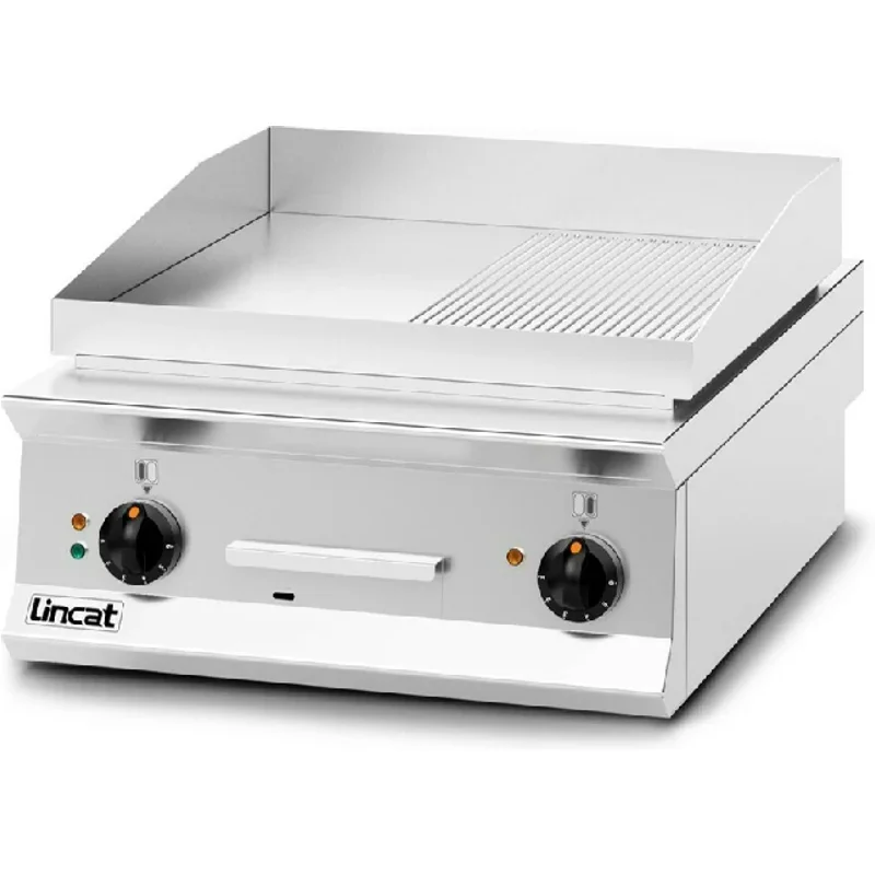 Lincat Opus 800 Electric Counter-top Griddle - Ribbed Plate - W 600 mm - 8.0 kW