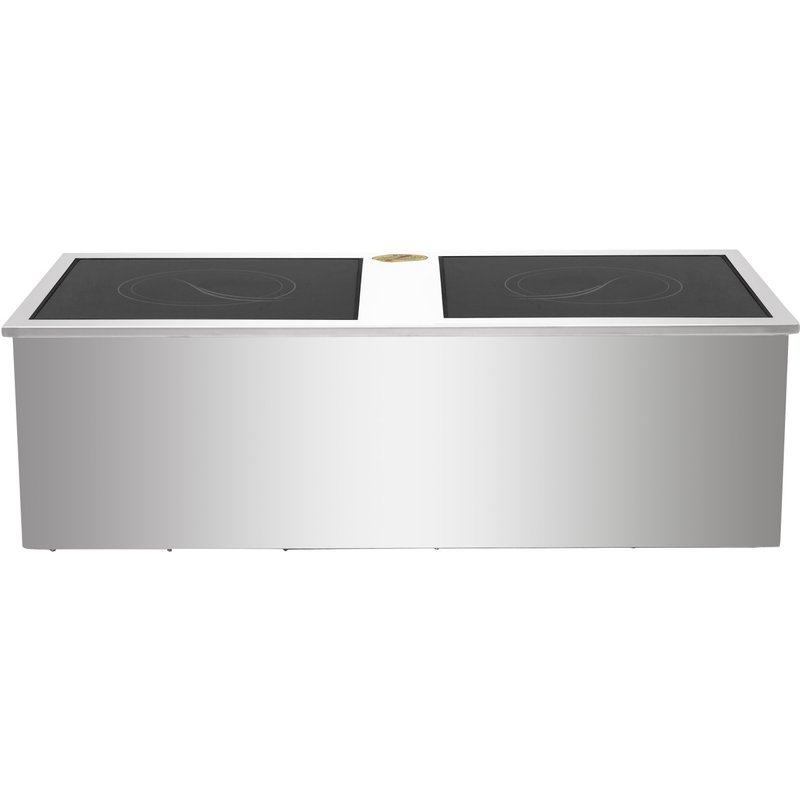 Chefsrange GXDIIH2S-3 - Drop In Twin Induction Hob - 2 X 3Kw Power (Steel Suround)