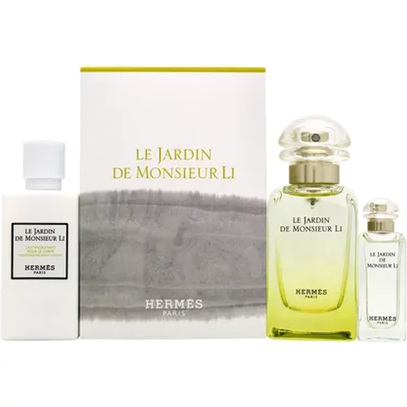 Hermès Jardin De Monsieur Li Eau De Toilette Spray Gift Set 50ml