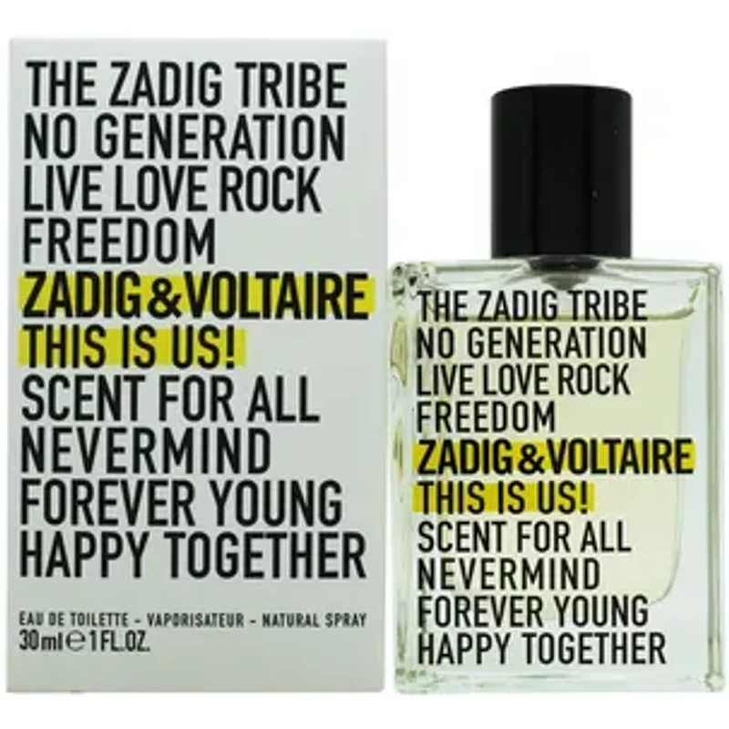 Zadig & Voltaire This Is Us Eau De Toilette 30ml