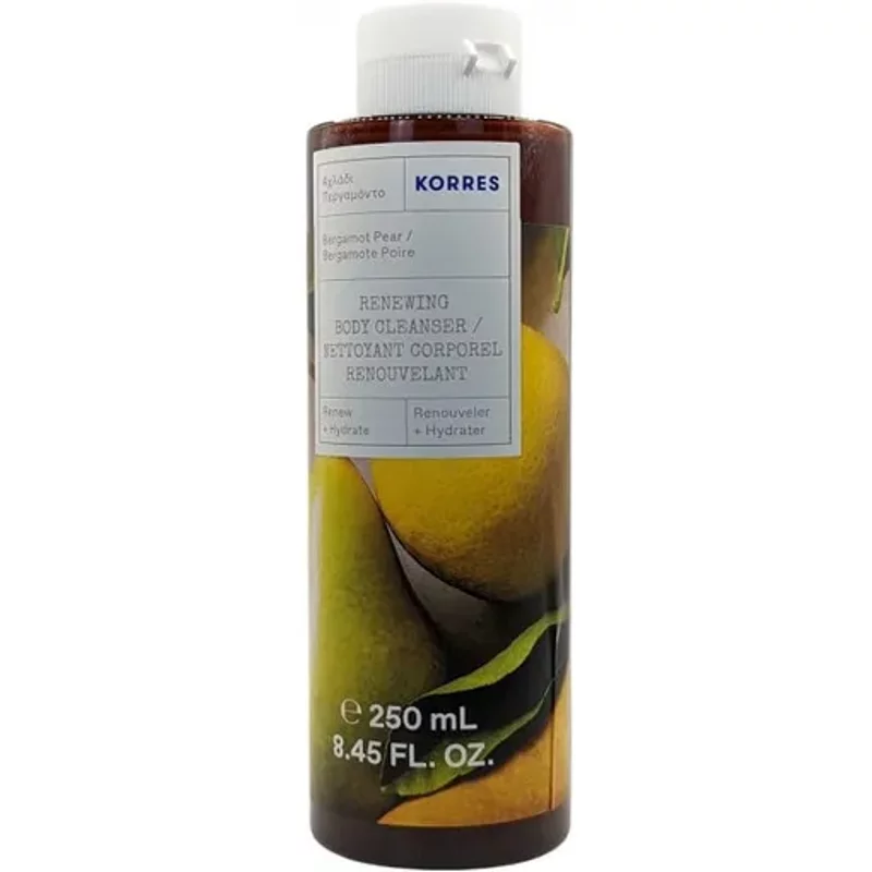Korres Bergamot Pear Renewing Body Cleanser 250ml