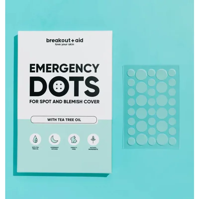 Breakout Aid Emergency Dots For Spots & Blemishes With Tea Tree Oil