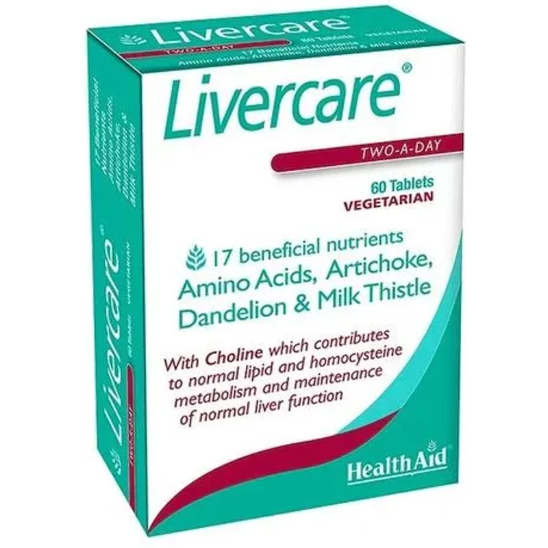 Health Aid LiverCare Tablets 60 Tablets
