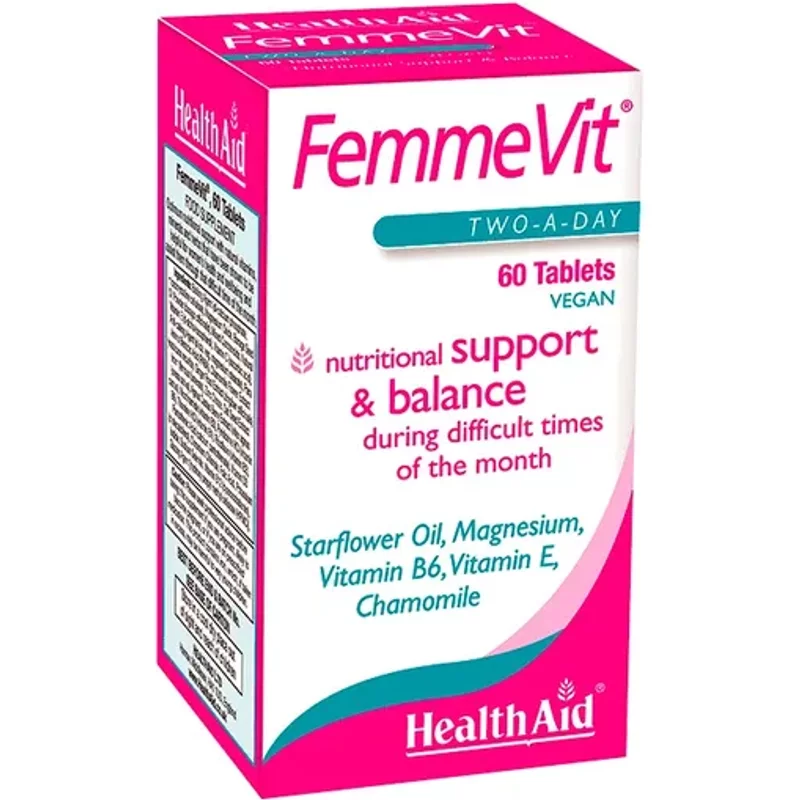 Health Aid FemmeVit Tablets 60 Tablets