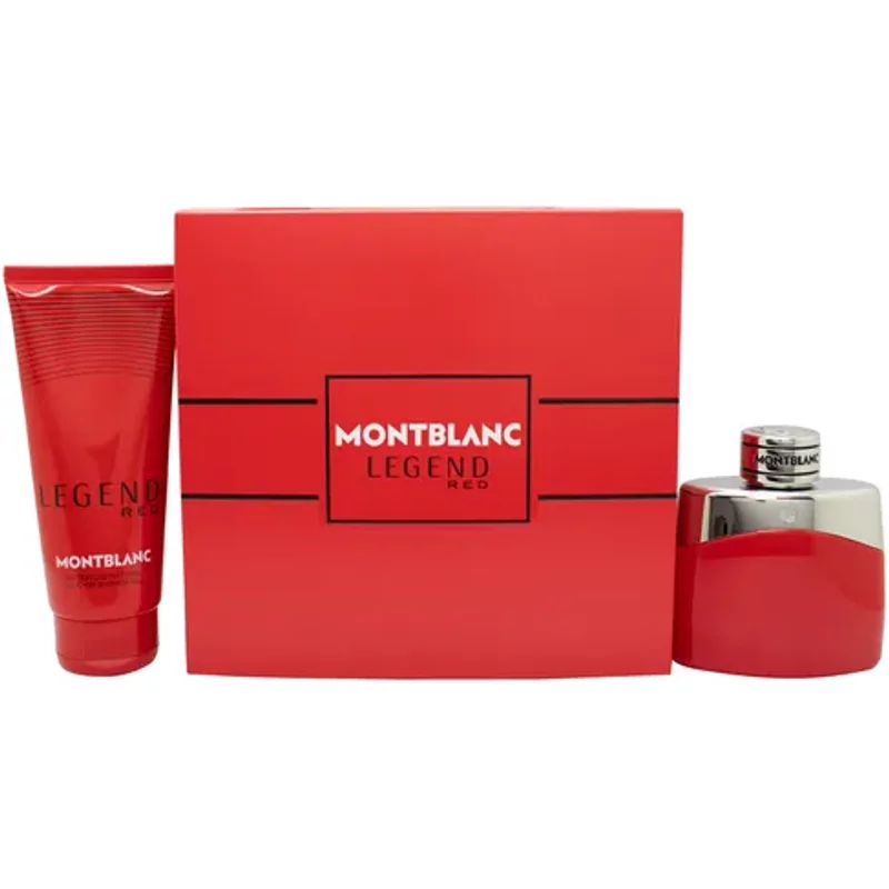 Montblanc Legend Red Gift Set 50ml Eau De Parfum + 100ml Shower Gel