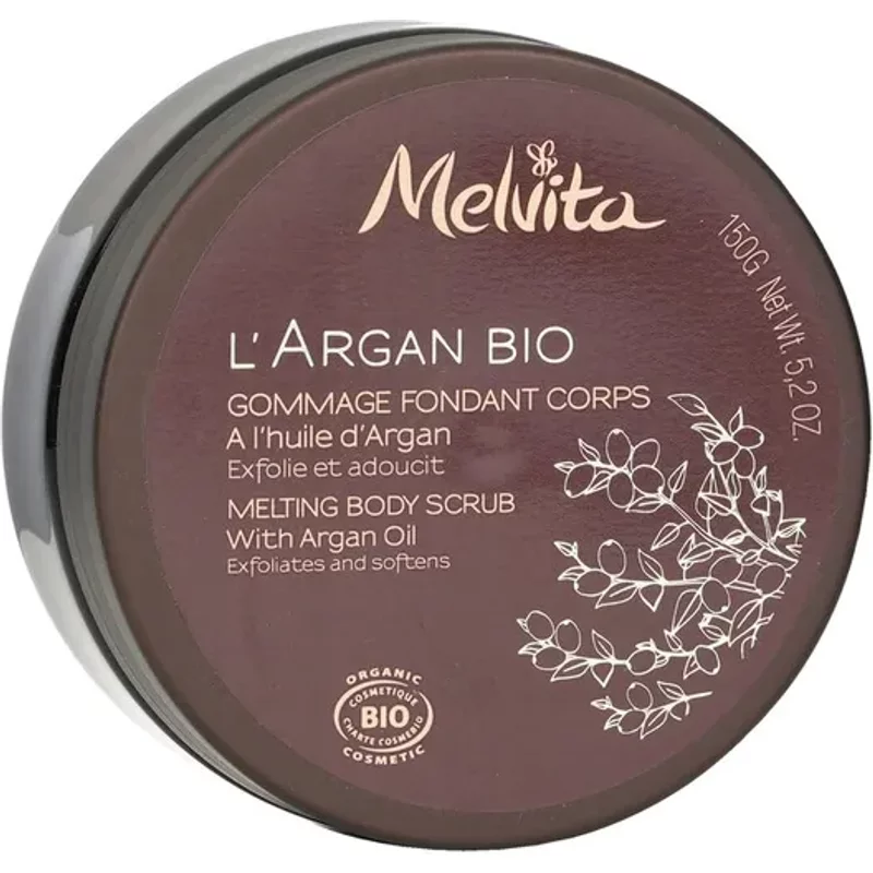Melvita L'Argan Bio Melting Body Scrub With Argan Oil 150g