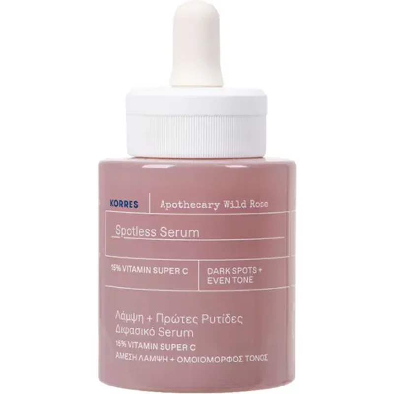Korres by Korres Wild Rose Spotless Serum with 15% Vitamin Super C 1.01 OZ for WOMEN
