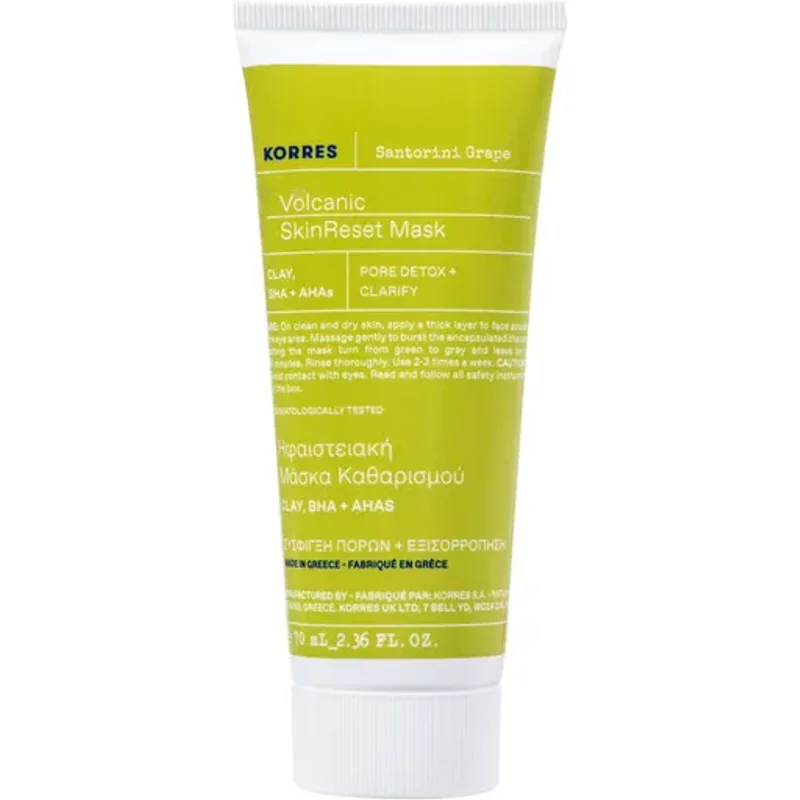Korres Santorini Grape Clear Skin Volcanic Mask