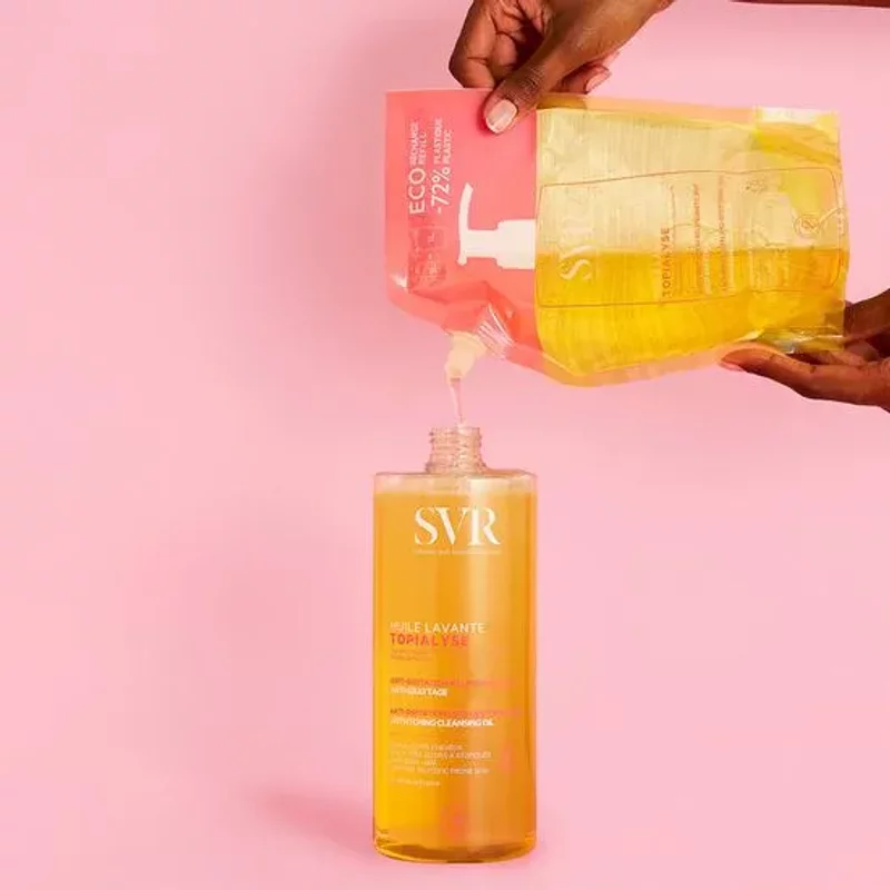 SVR Topialyse Micellar Oil Wash 1000ml - Refill