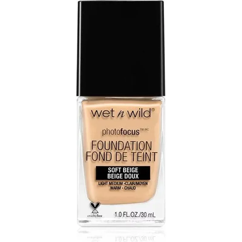 Wet N Wild Photo Focus Foundation Matte Soft Beige