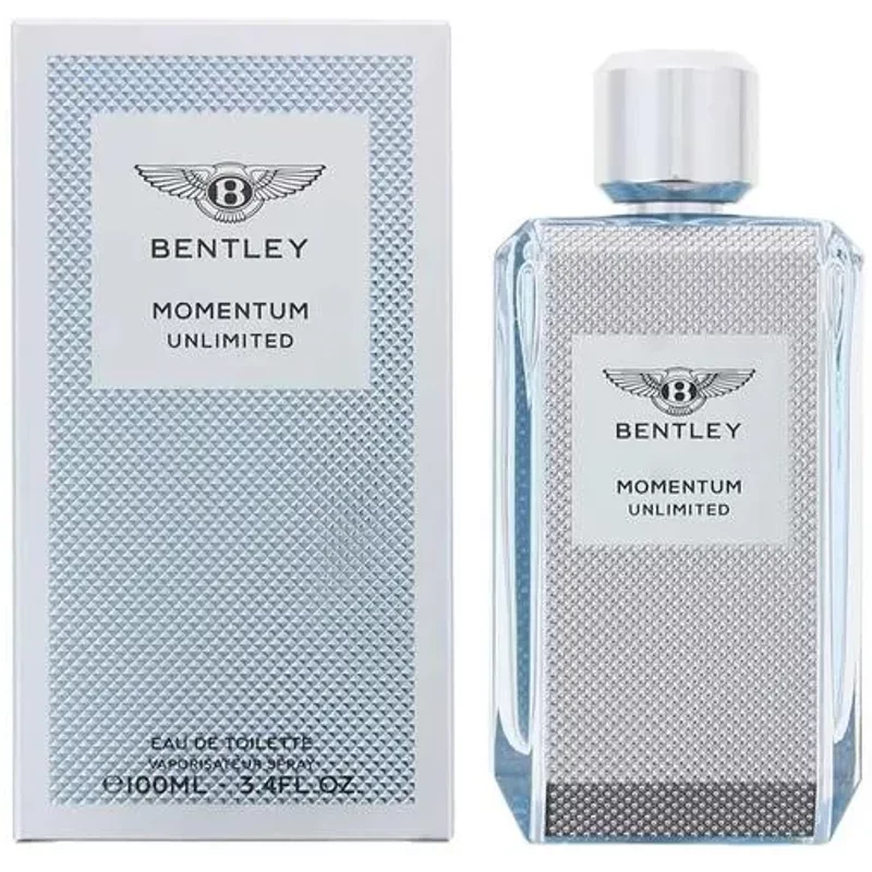 Bentley Momentum Unlimited Cologne for Men - Eau de Toilette Spray 3.4 oz