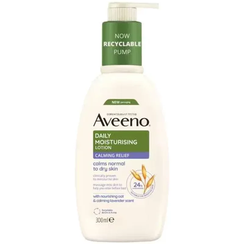Aveeno Daily Moisturising Lotion Calming Relief 300ml