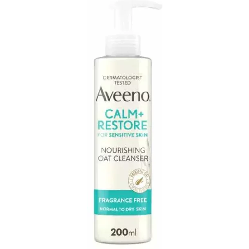 Aveeno Calm & Restore Oat Cleanser 200ml