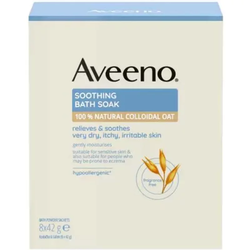 Aveeno Soothing Bath Soak Sachets 8x42g