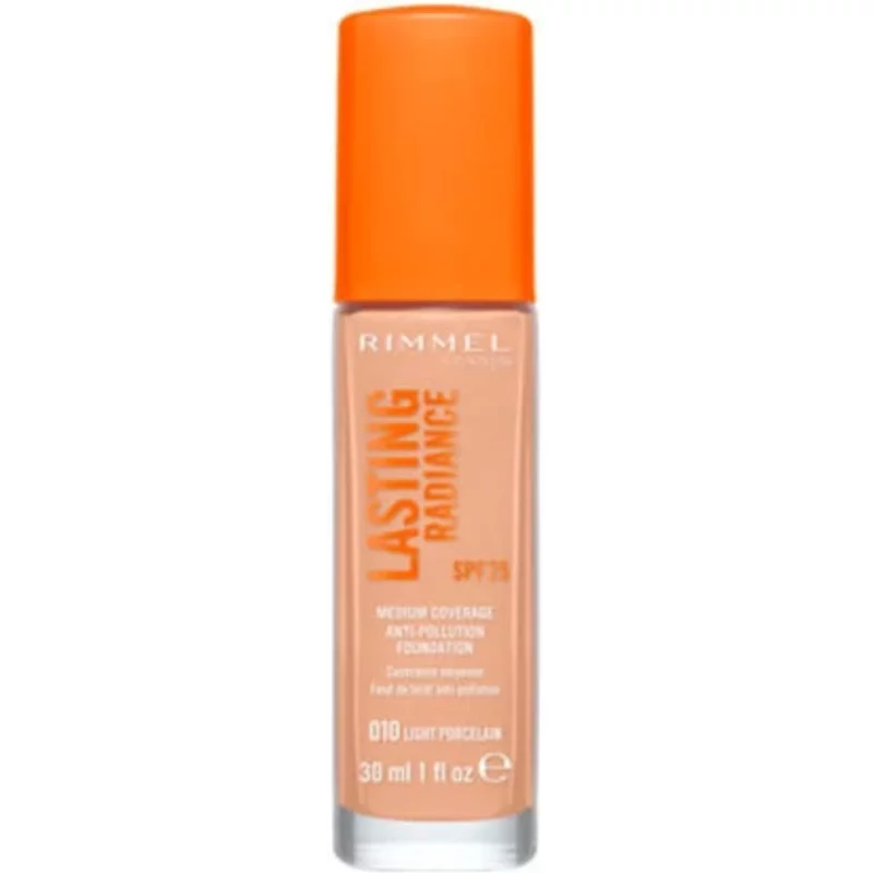 Rimmel Lasting Radiance Foundation 010 Light Porcelain