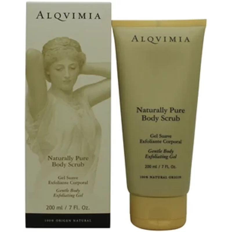 Alqvimia Naturally Pure Body Scrub Gentle Exfoliating Gel 200ml