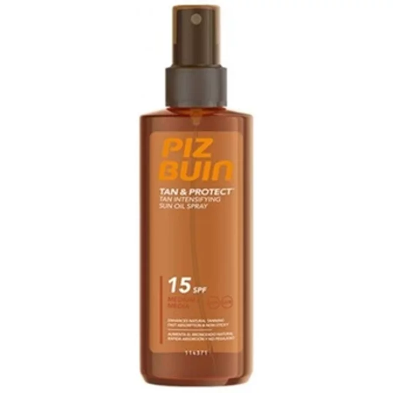 Piz Buin Tan & Protect Tan Accelerating Oil Spray Medium SPF 15 150ml