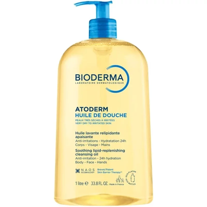 Bioderma Atoderm Huile De Douche Ultra-Nourishing Anti-Irritation Cleansing Oil 1000ml