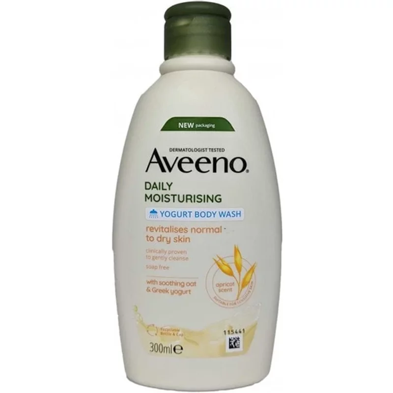 Aveeno Daily Moisturising Yogurt Body Wash 300ml