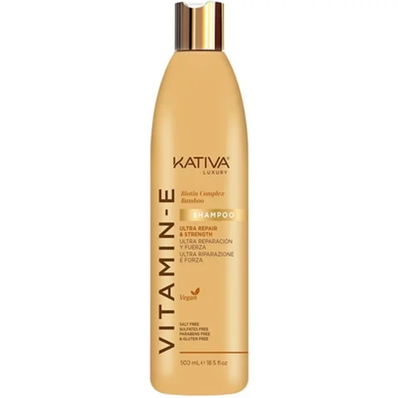Kativa Vitamin-E Biotin Complex Bamboo Shampoo 500ml