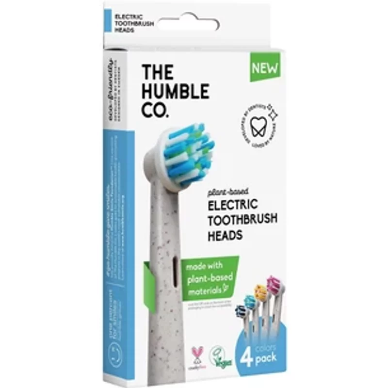Humble Plant-Based Electric Toothbrush Heads 4 Pack