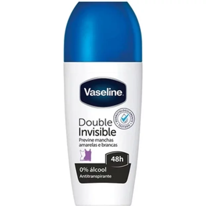 Vaseline Double Invisible 48h Anti-Perspirant Deodorant Roll-On 50ml