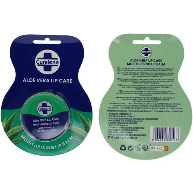 Curalene Lip Therapy Aloe Vera Lip Balm 17g
