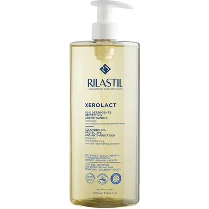 Rilastil Xerolact Cleansing Oil Protective & Anti-Irritation 1000ml