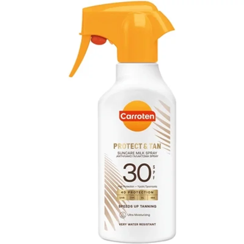 Carroten Protect & Tan Milk Spray SPF 30 270ml