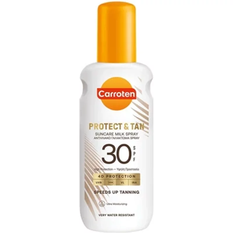Carroten Protect & Tan Milk Spray SPF 30 200ml