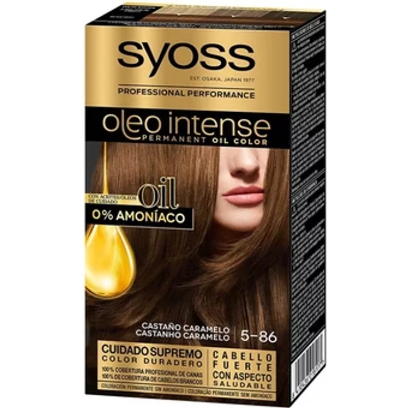 Syoss Oleo Intense Permanent Oil Colour 5-86 Sweet Brown