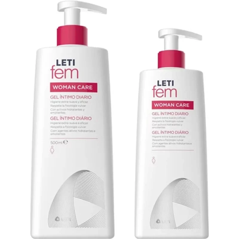 Leti LETIfem Woman Care Daily Intimate Gel 500ml + 250ml