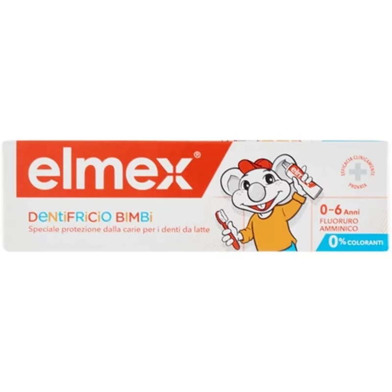 Elmex Kids Caries Protection Toothpaste 0-6 Years 50ml
