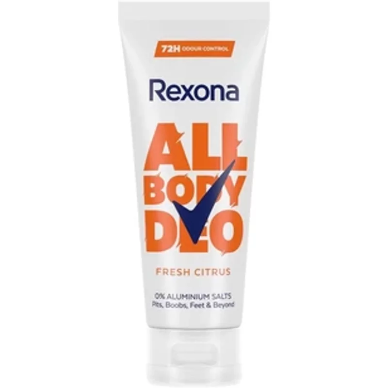Rexona All Body Deo 72h Body Deodorant Cream Fresh Citrus 75ml