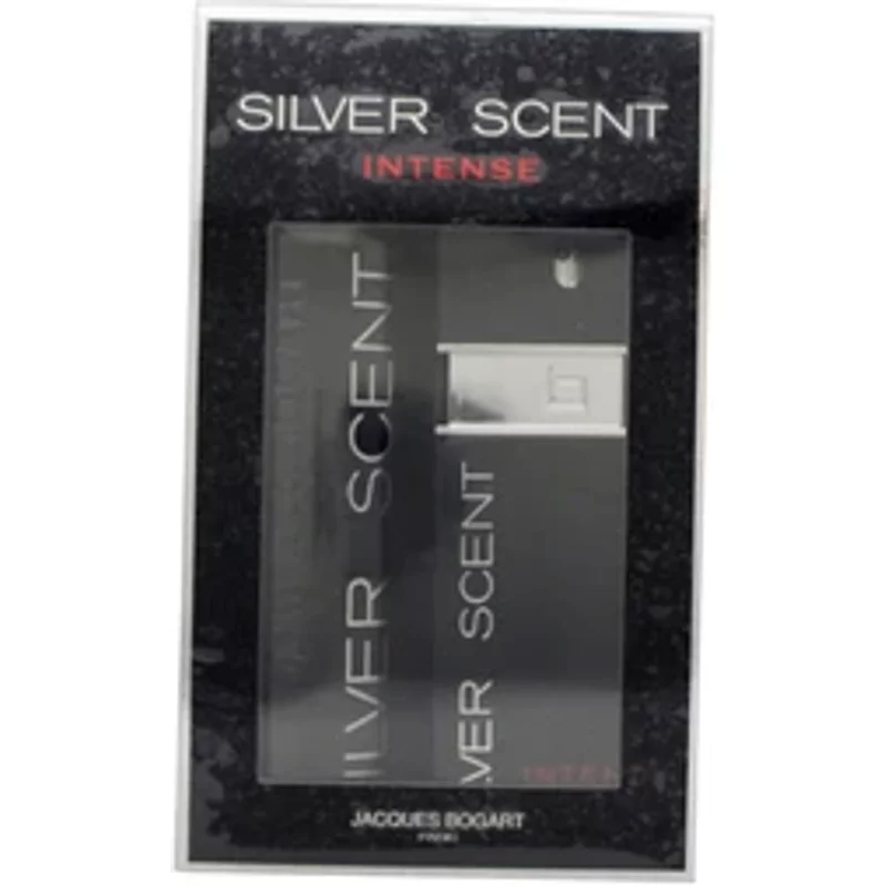 Jacques Bogart Silver Scent Intense 100ml Eau De Toilette Gift Set 100ml & 200ml Body Spray