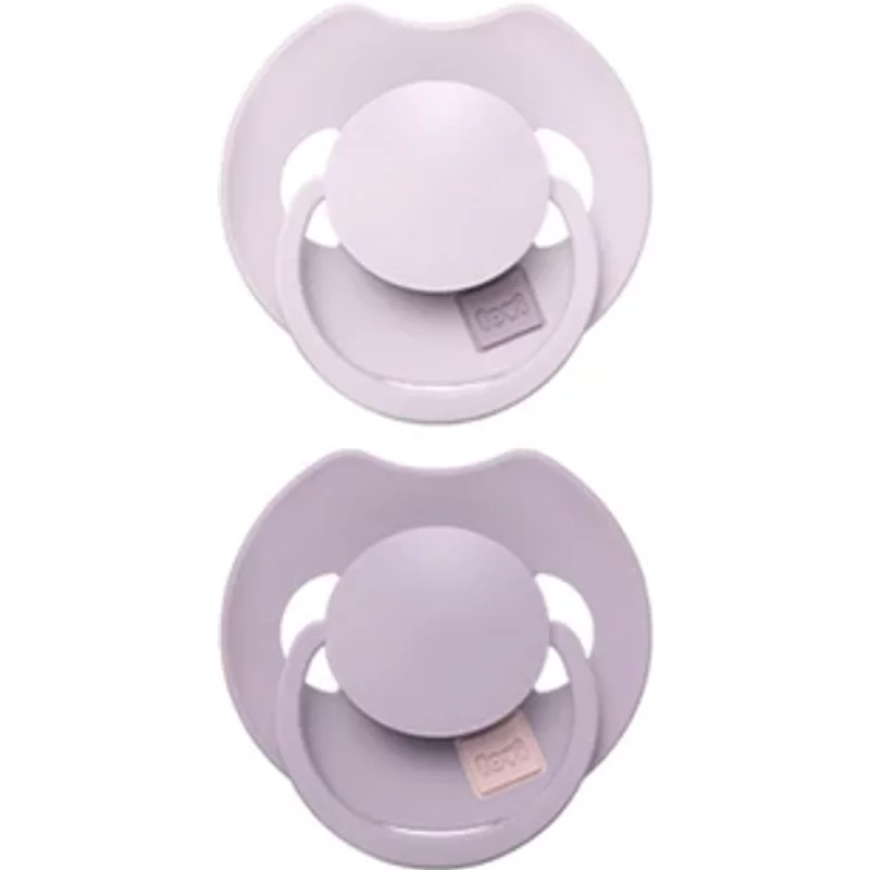 LOVI Prime Silicone Dynamic Soother 6-18m Lilac/Violet x2