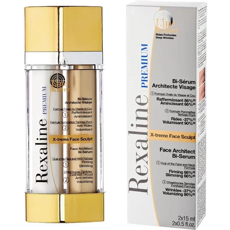 Rexaline Premium X-Treme Face Sculpt Line Killer Face Architect Bi-Serum 2 x 15ml