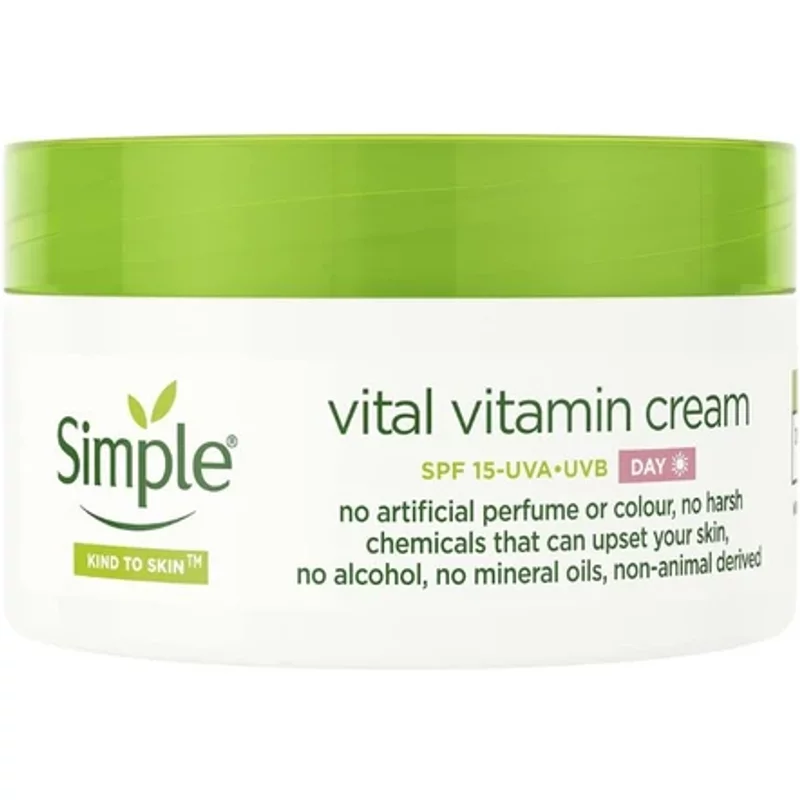 Simple Vital Vitamin Day Cream SPF 15 50ml
