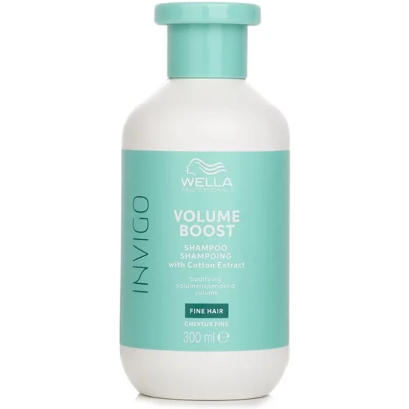 Wella Invigo Volume Boost Shampoo With Cotton Extract Fine Hair 300ml