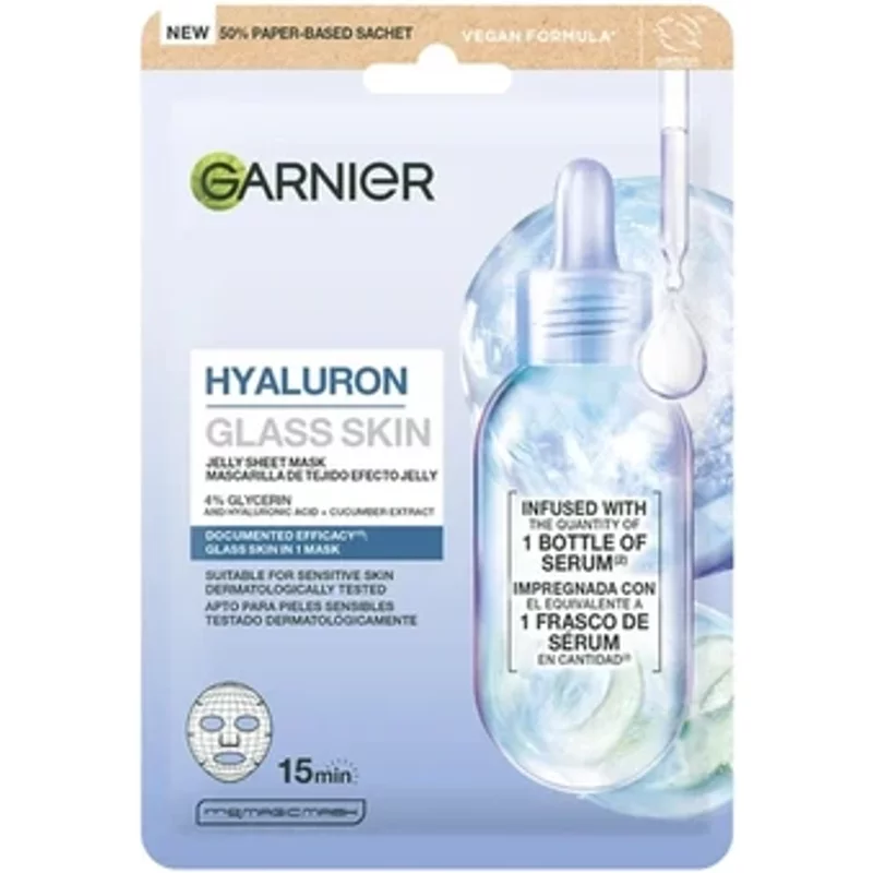 Garnier Hyaluron Glass Skin Jelly Sheet Mask x1